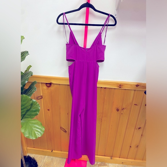 NWT Zara CUT OUT LONG JUMPSUIT Sz S - Picture 9 of 11